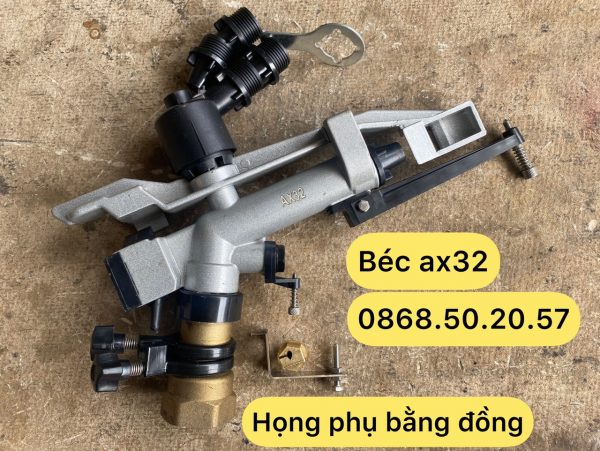 Béc tưới ax32- Bán Kính tối đa 28m